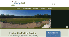 Desktop Screenshot of mycaddyshak.com